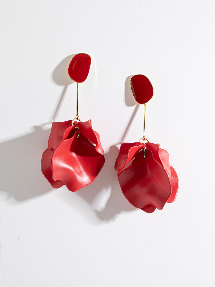 Dangle Petal Earrings