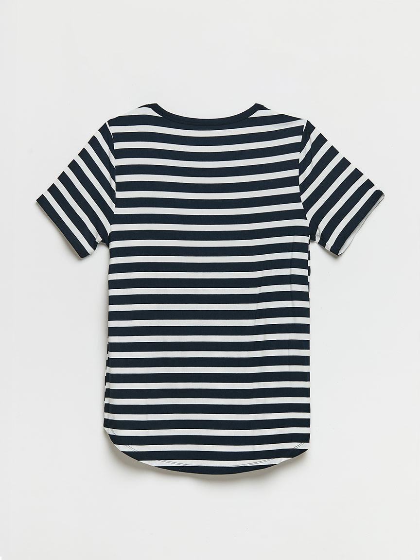 Scoop Neck T-Shirt in Kentucky Blue