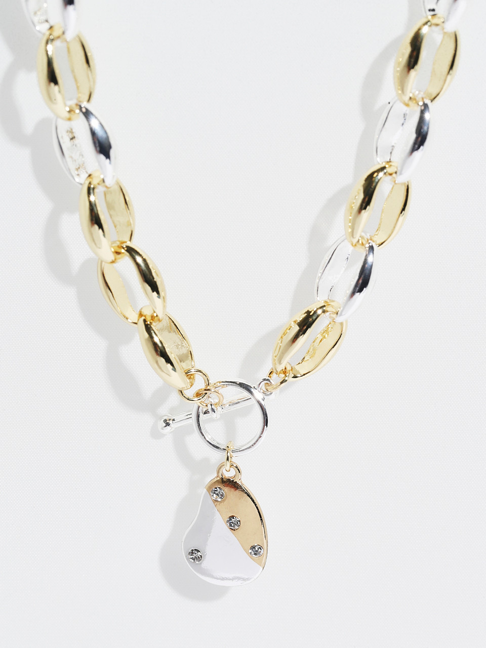 Duo-Tone Chain Necklace
