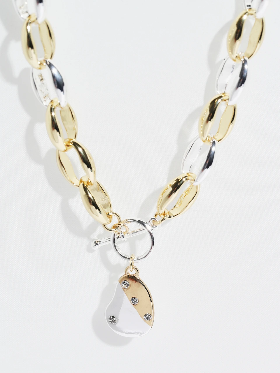 Duo-Tone Chain Necklace