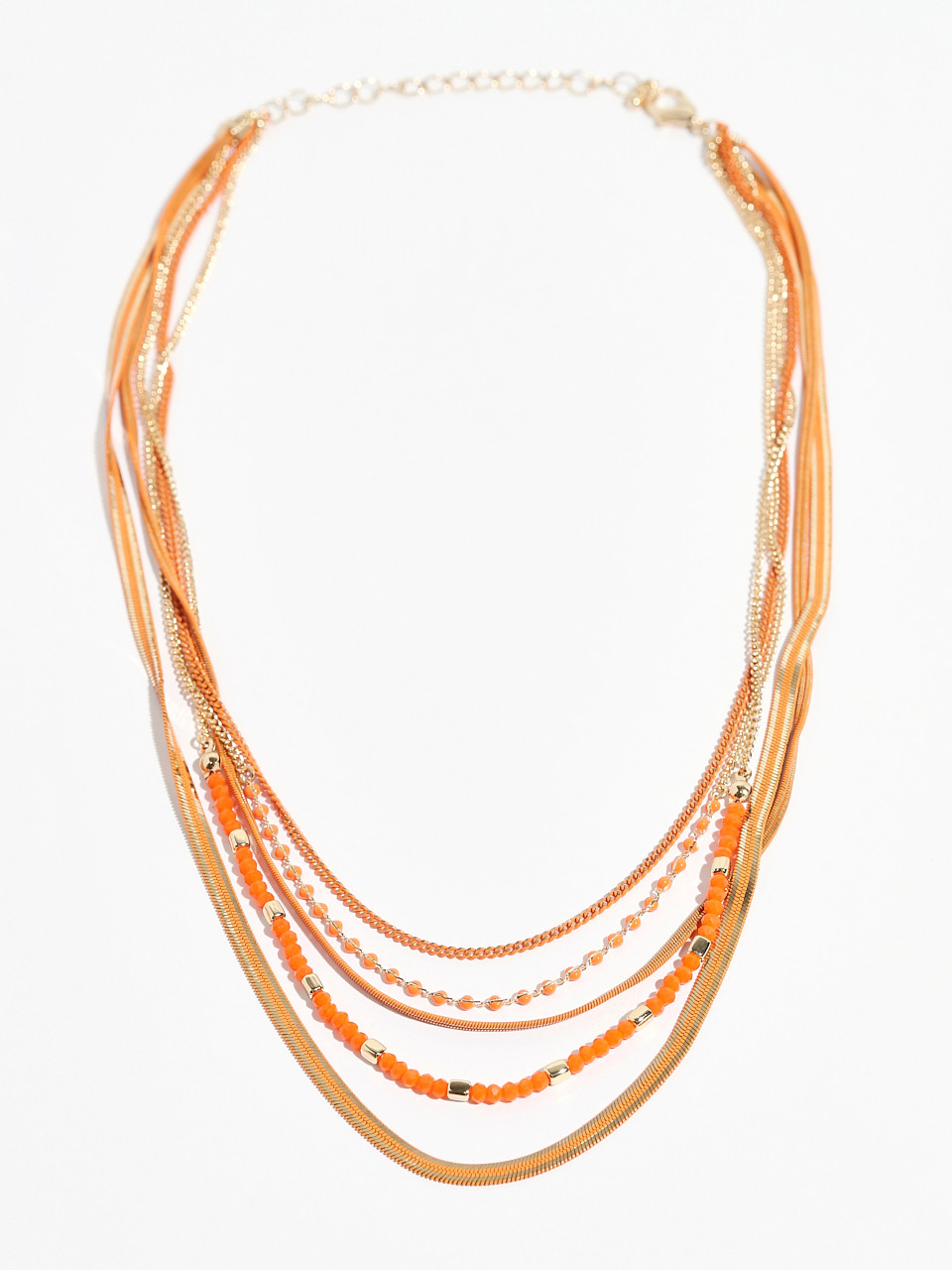 Multi-Strand Colour Necklace
