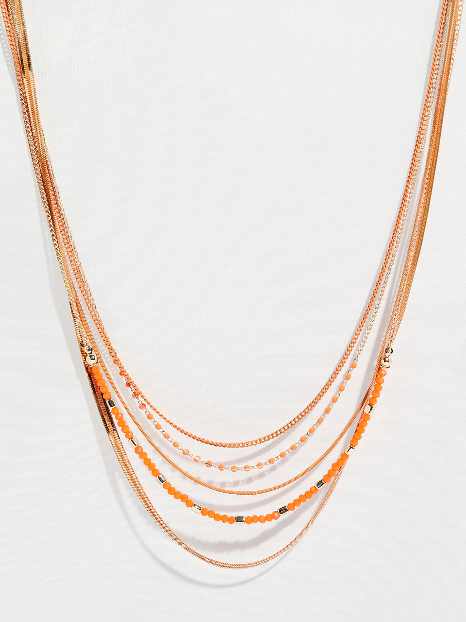 Multi-Strand Colour Necklace