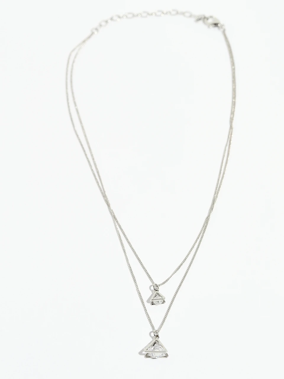Silver Cubic Zirconia Necklace