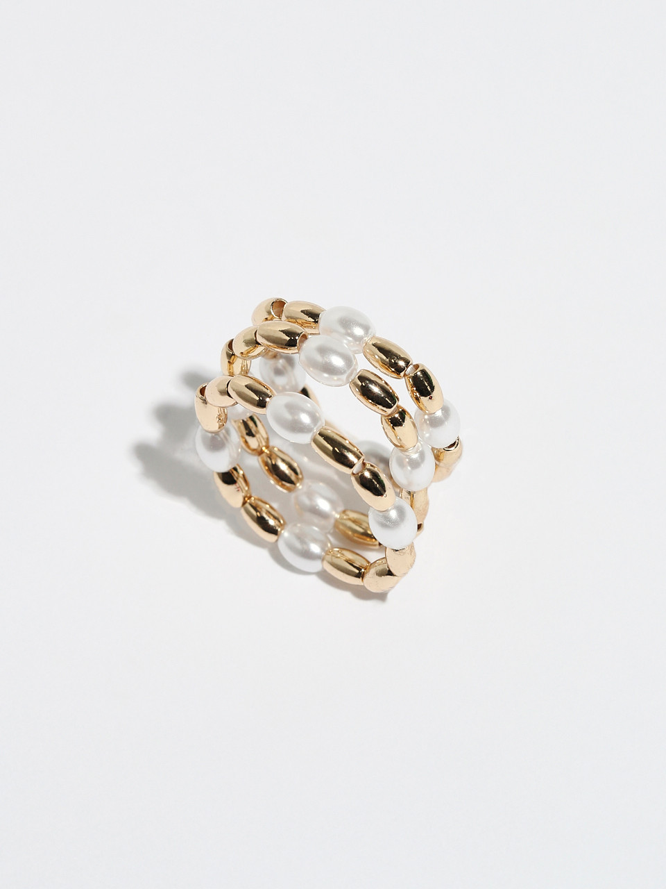 Triple Strand Ring