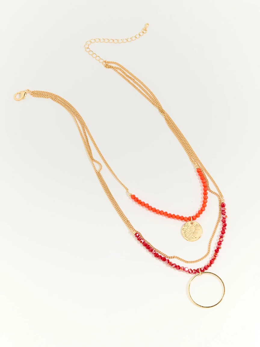 Triple Strand Necklace