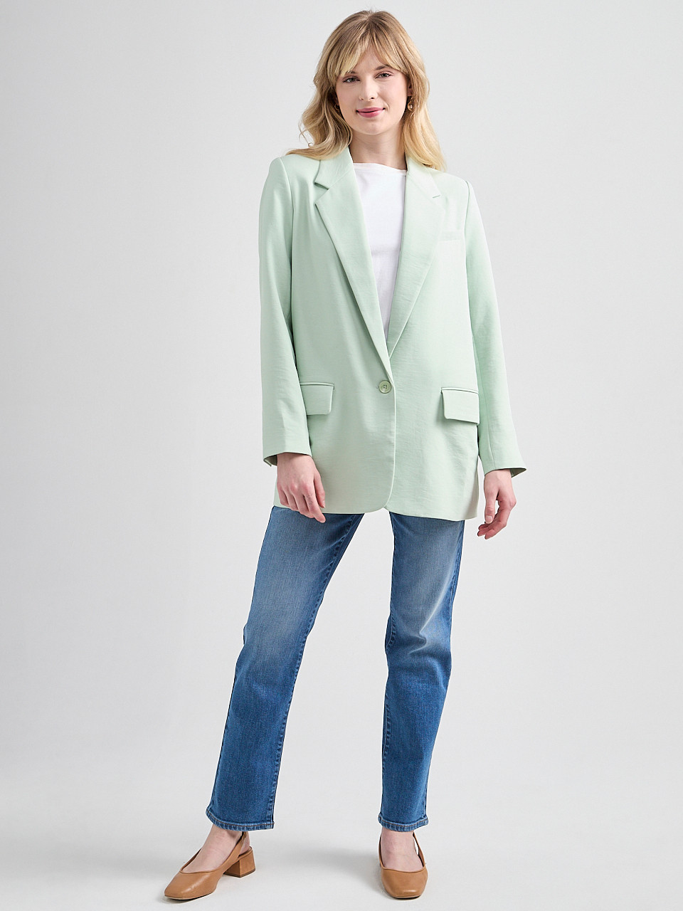 Relaxed Blazer Pistachio