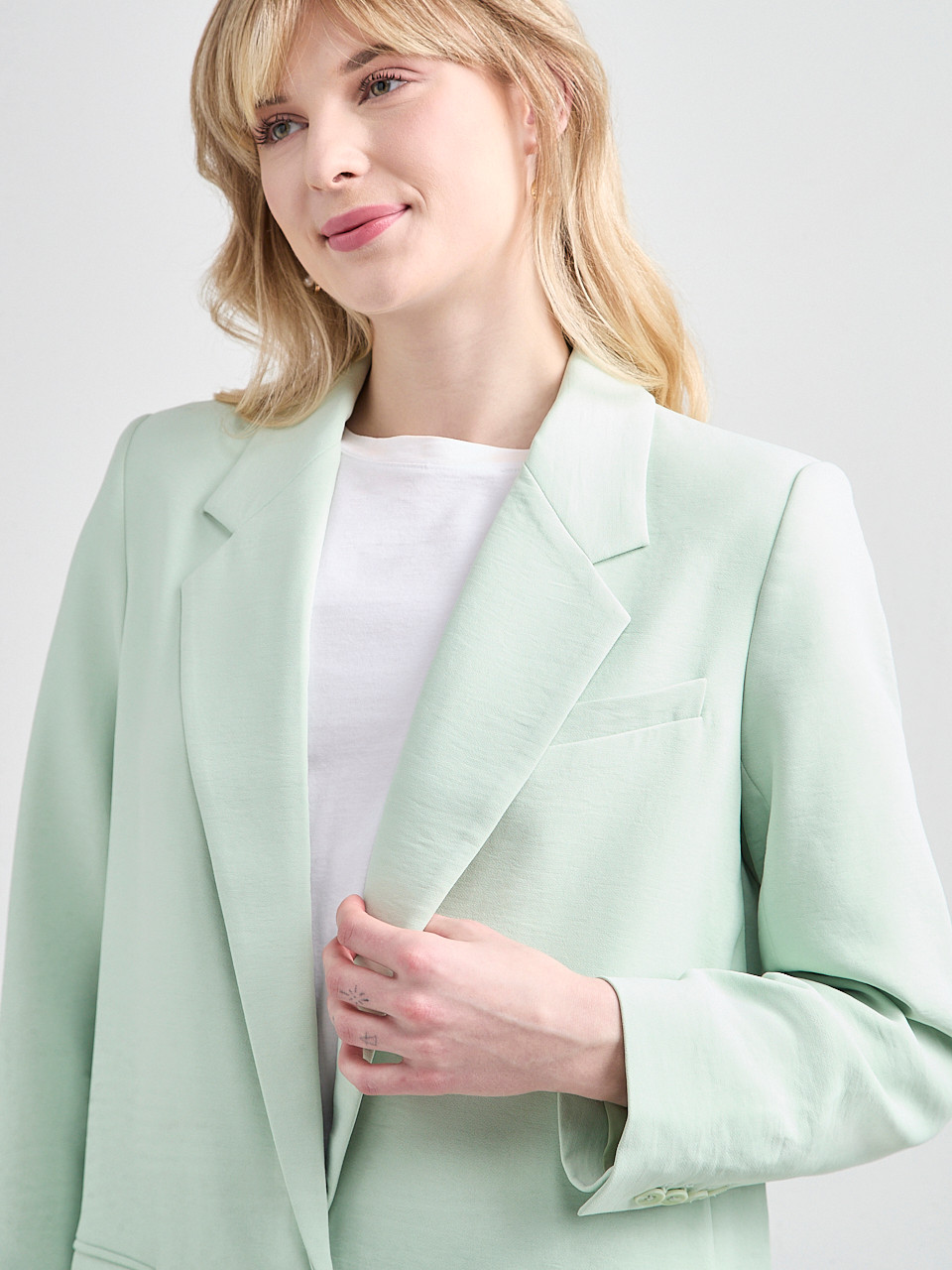 Relaxed Blazer Pistachio