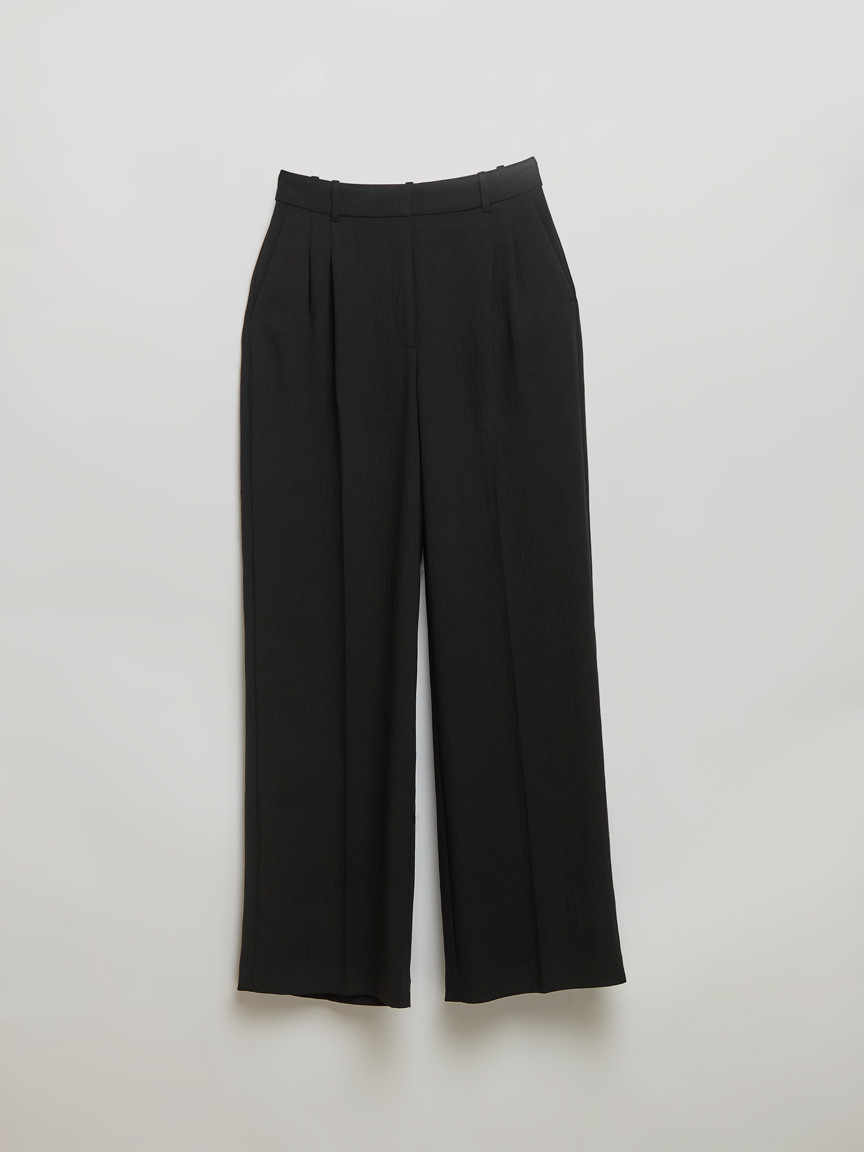Maxwell Pleated Wide Leg Crepe Pant | Rickis
