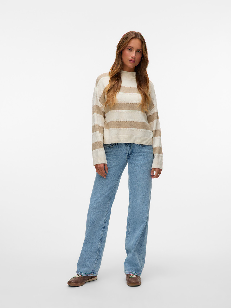 Vero Moda Inez Highneck Short Pullover