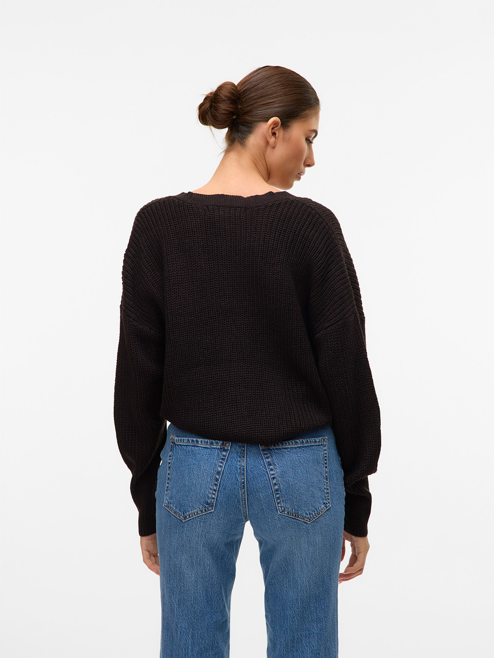 Vero Moda Lea Long Sleeve V-Neck Cardigan