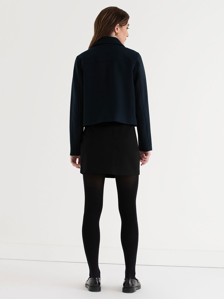 Cropped Felt Jacket in Salute