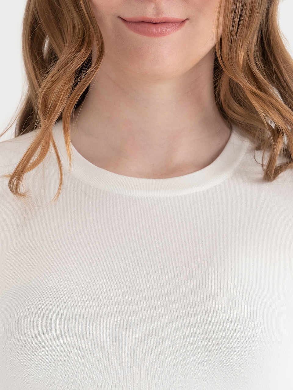 Sleeveless Layering Sweater Tank in Blanc de Blanc