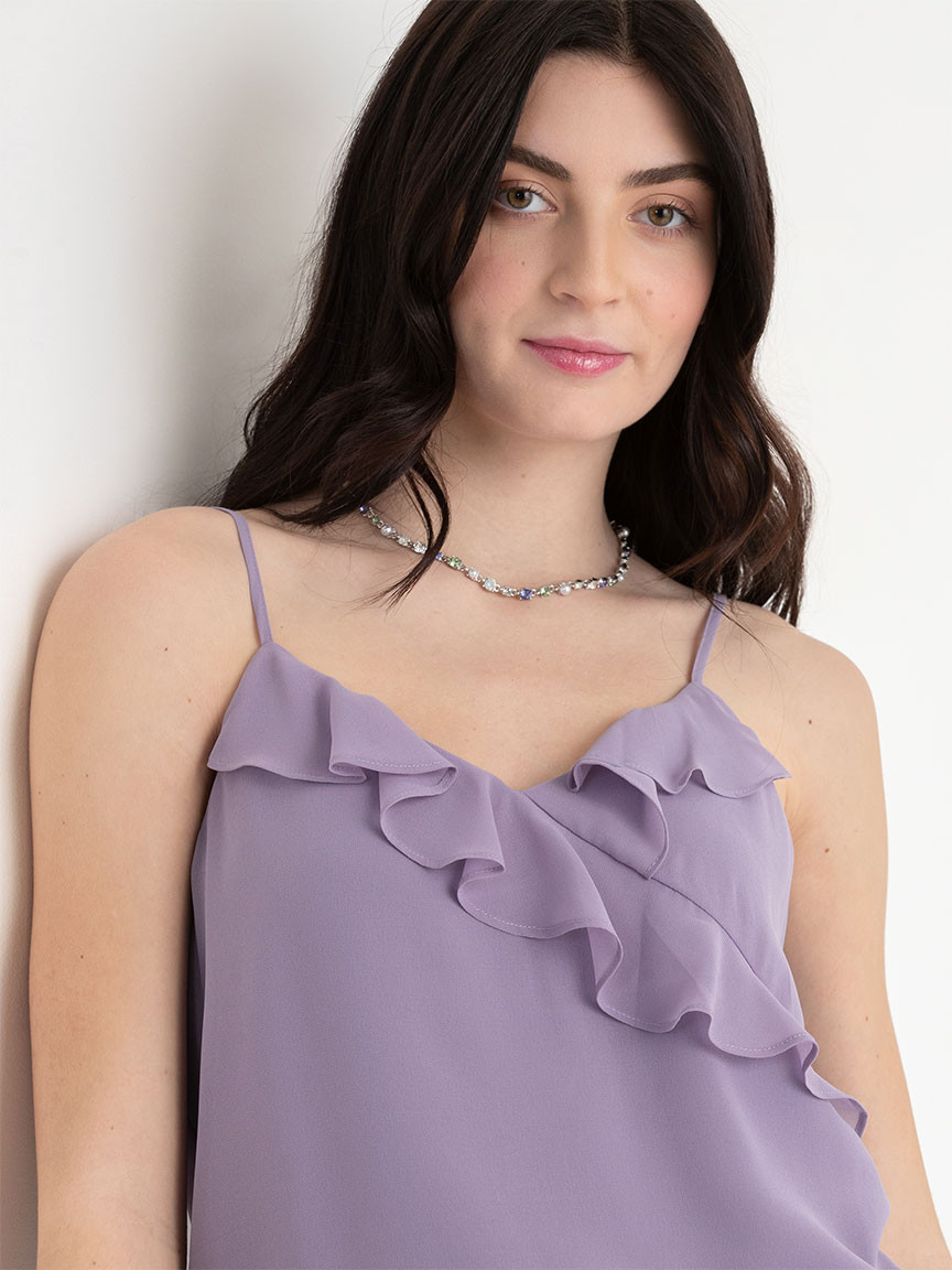 Dusk Ruffle Cami Blouse