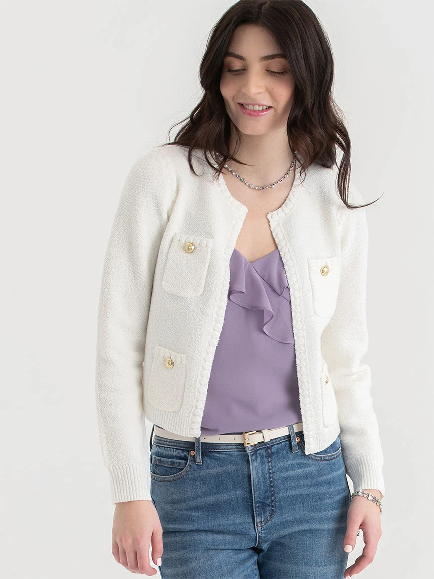 Dusk Ruffle Cami Blouse