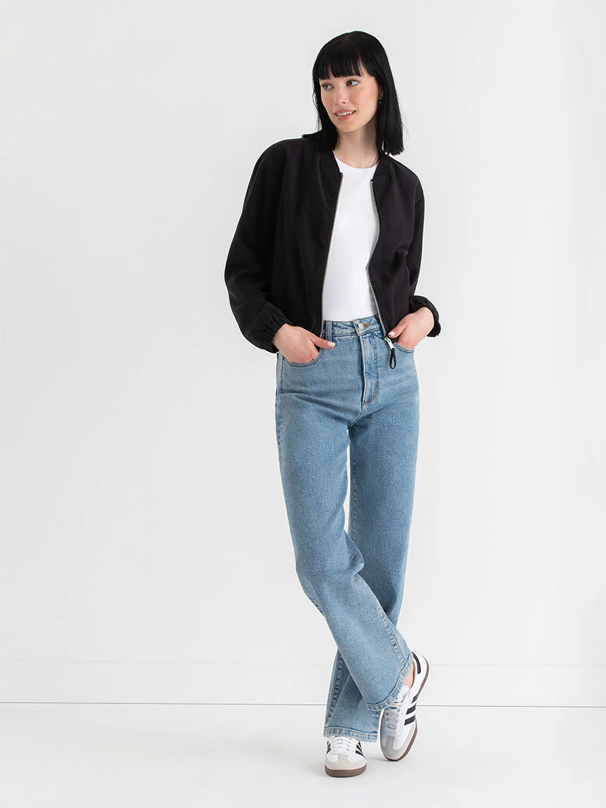Bomber Jacket in Black