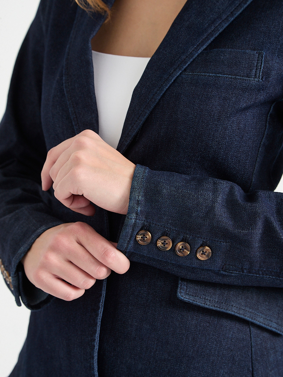 Duke Blue Denim Blazer