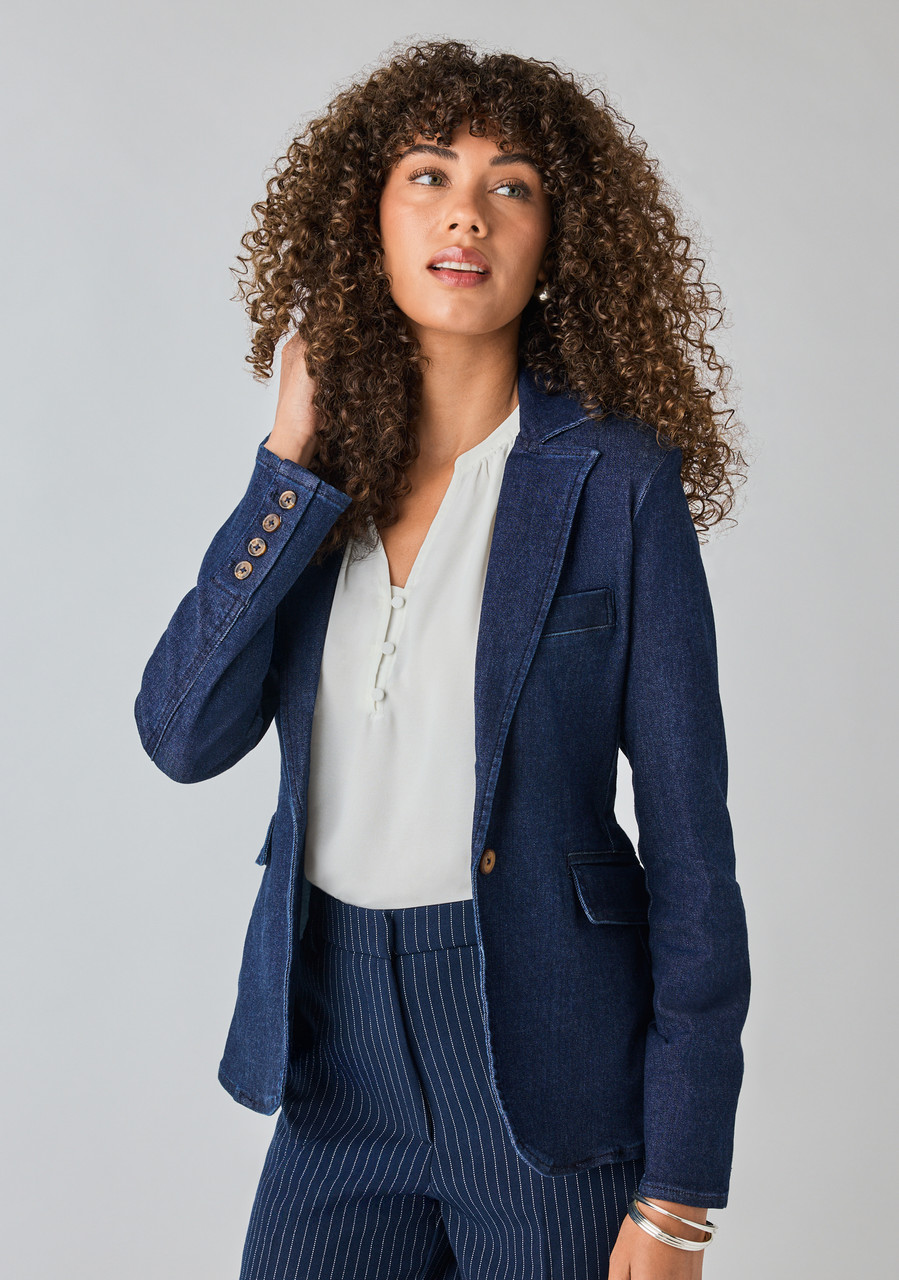 Duke Blue Denim Blazer