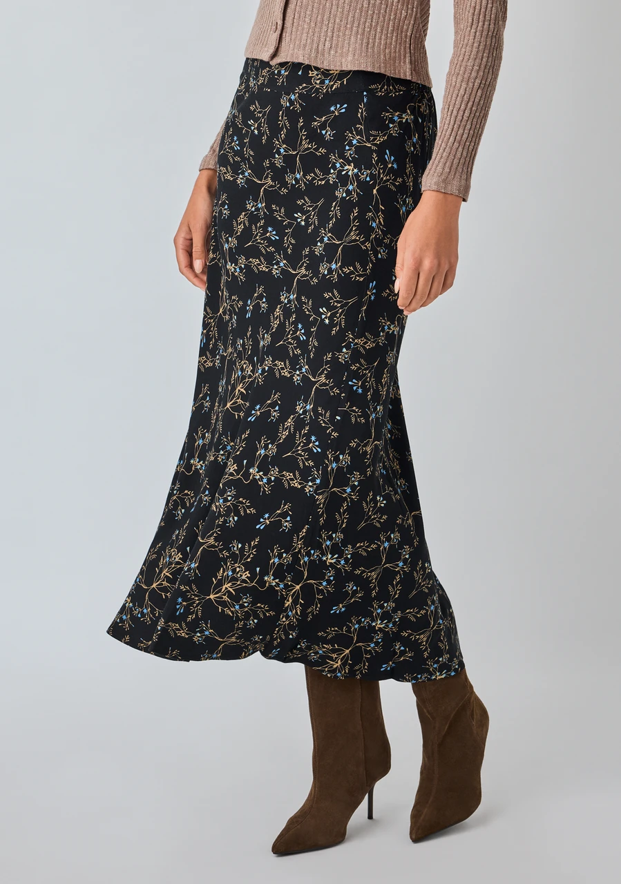 Midi Slip Skirt