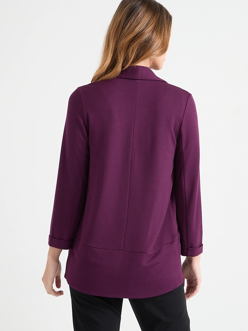 Autumn Terry Shawl-Collar Cardigan