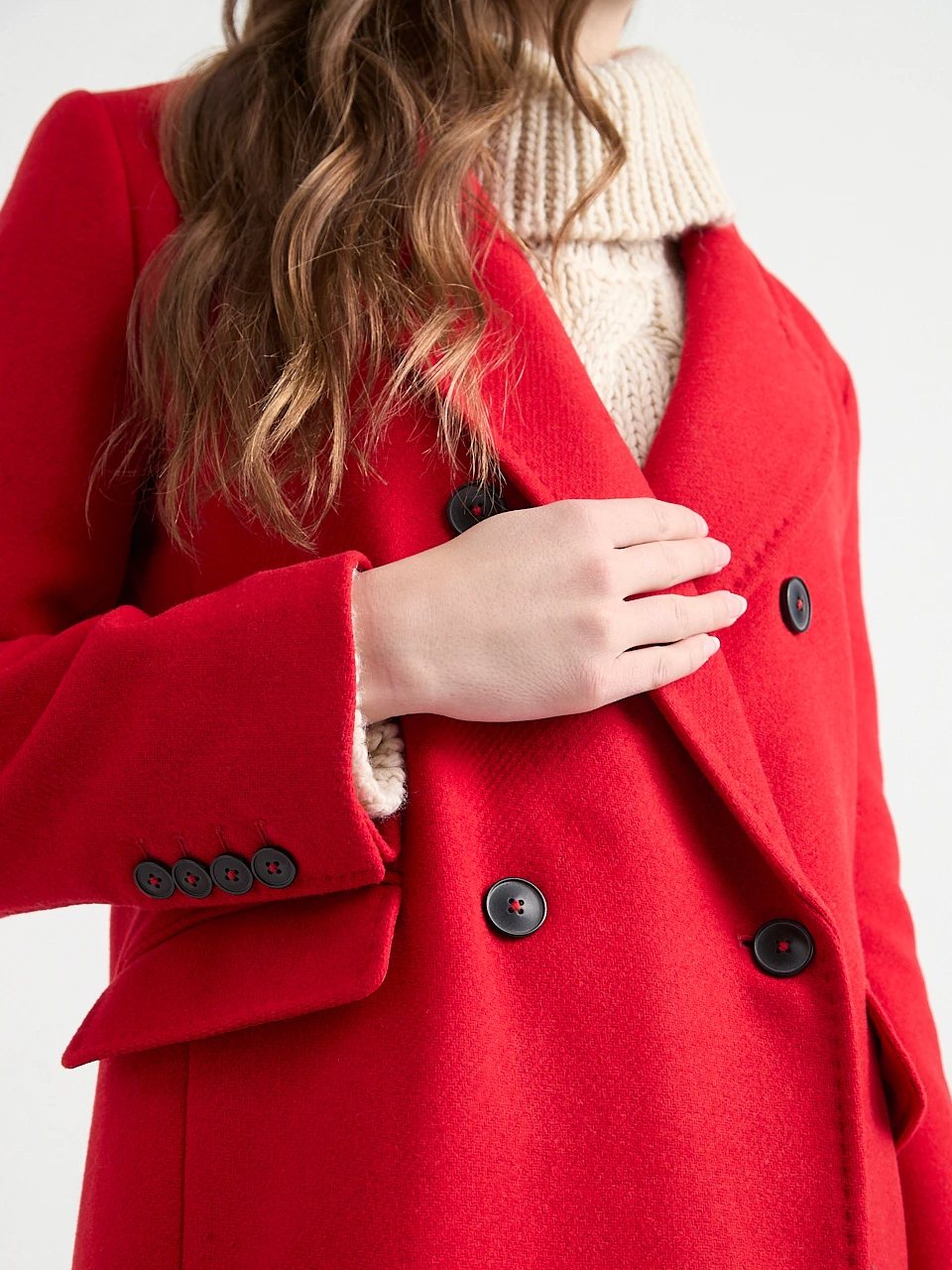 Connie Double Breasted Long Coat