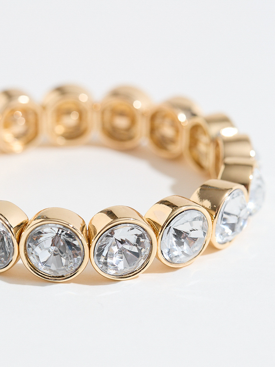 Large Crystal Stretch Bracelet