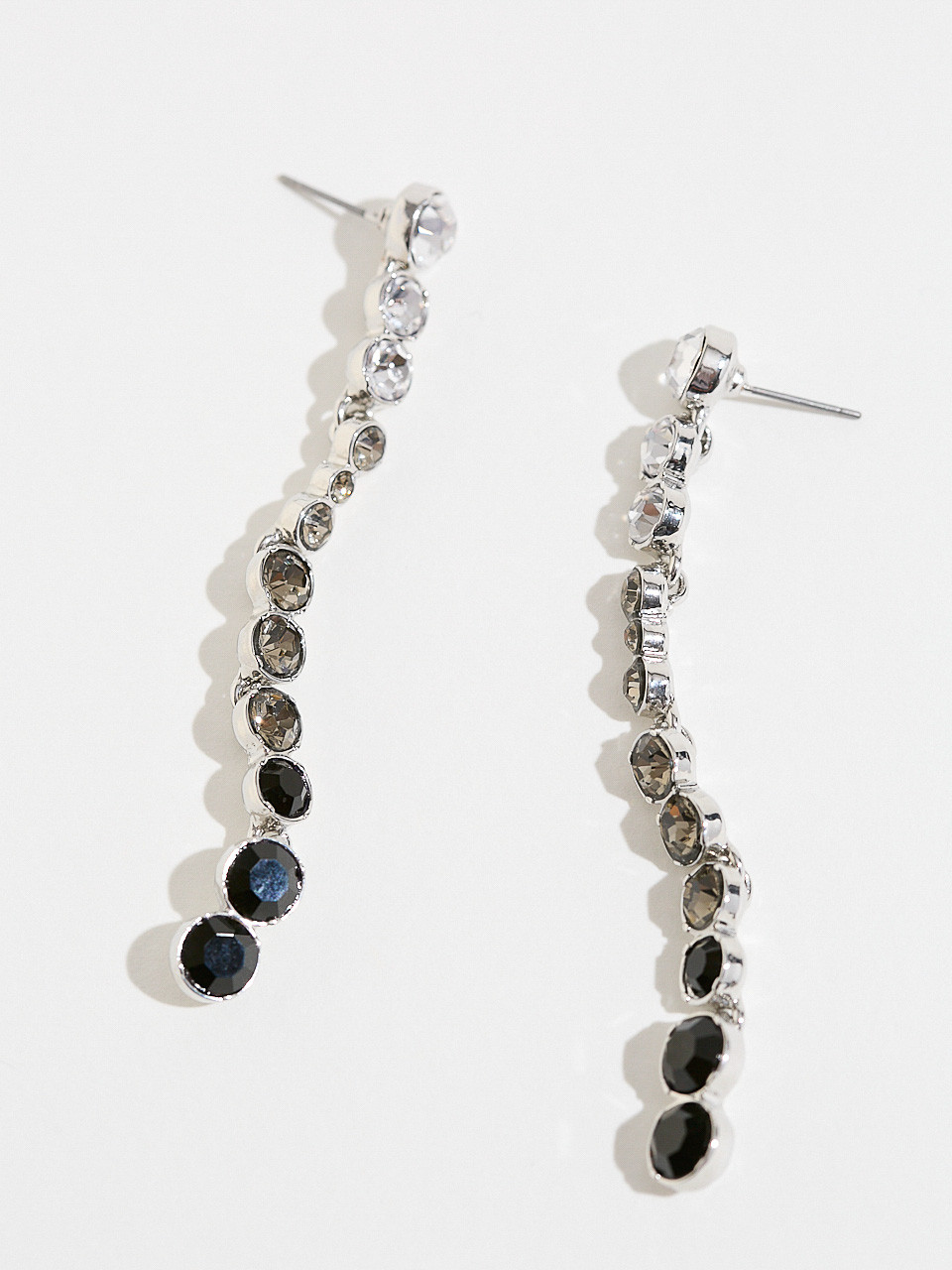 Multi Stone Drop Earrings