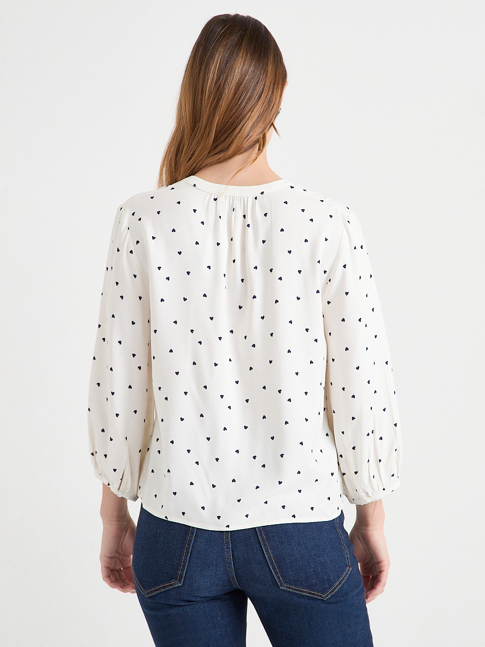 Bubble Sleeve Henley