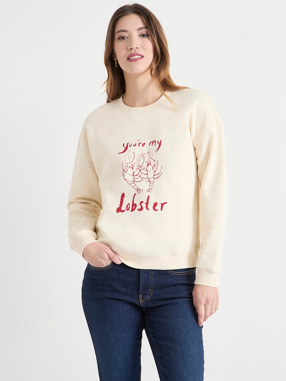 Long Sleeve Fleece Sweatshirt