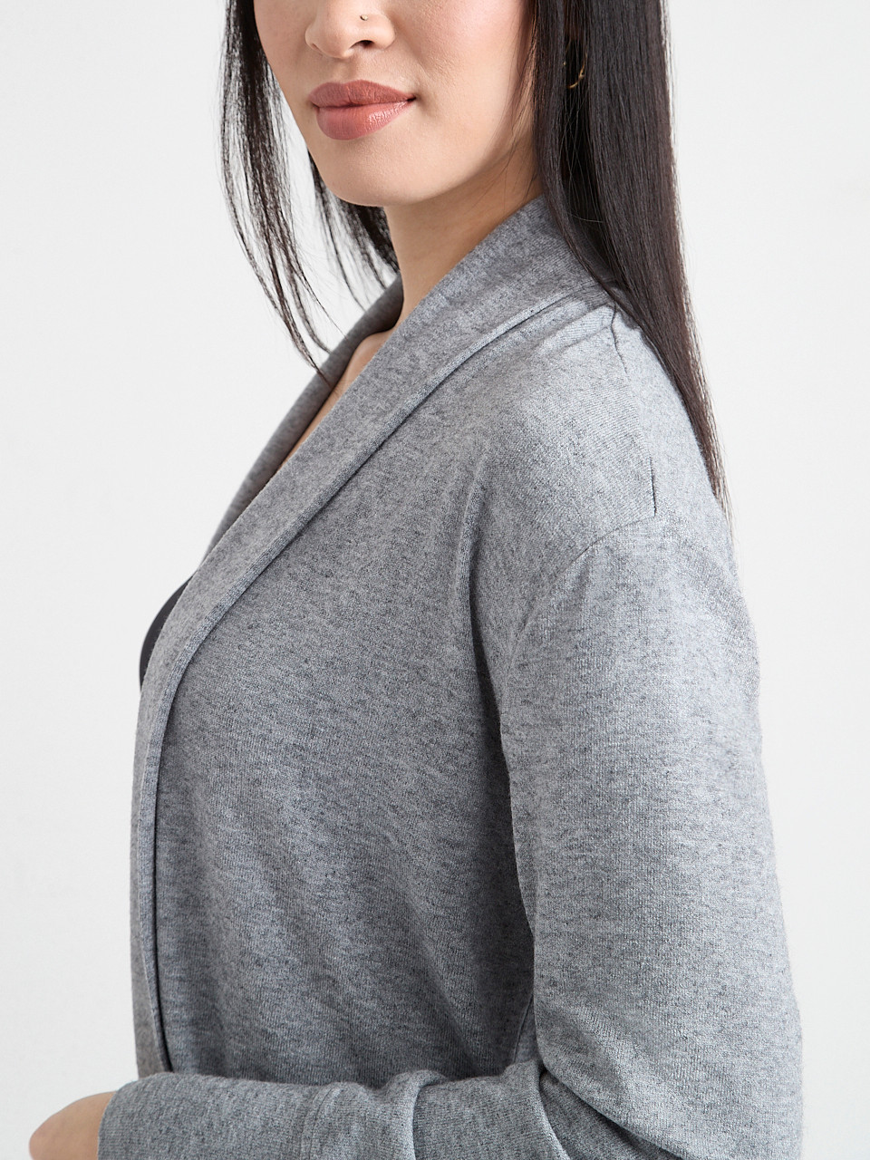 Long Sleeve Hacci Cover Up