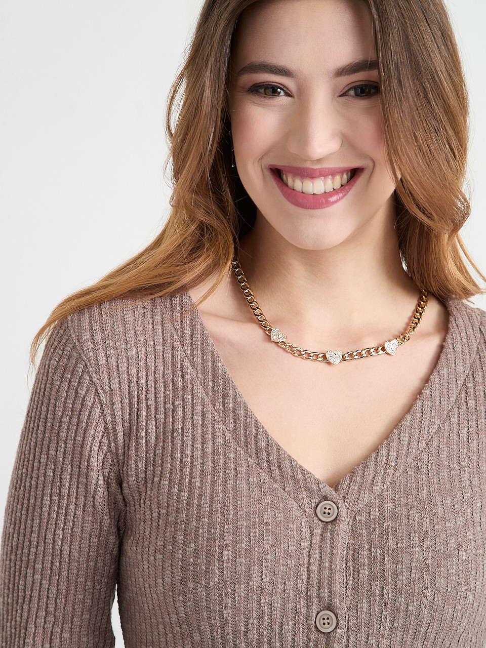 Long Sleeve Rib Knit Cardigan