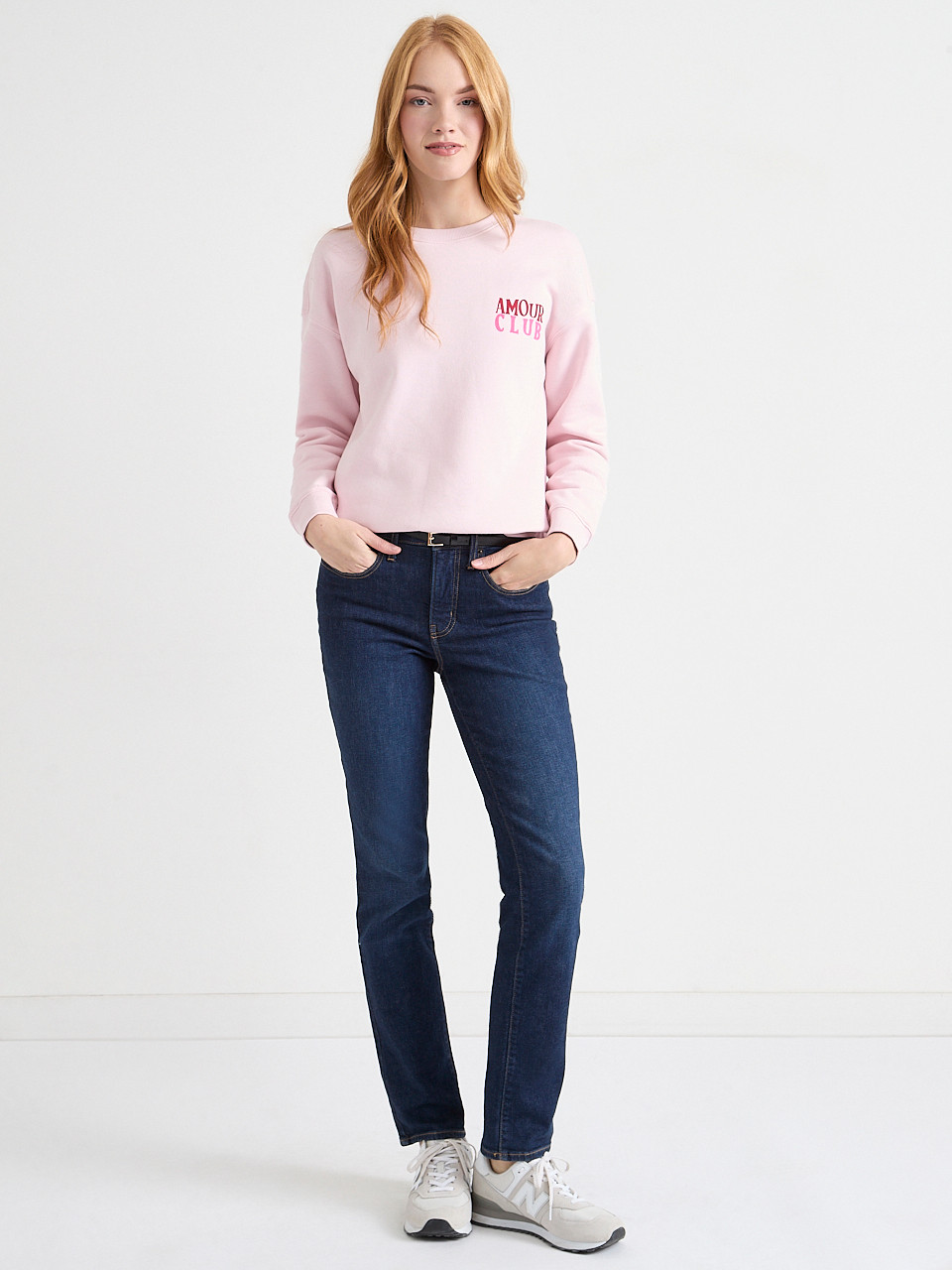 Long-Sleeved Fleece Sweatshirt