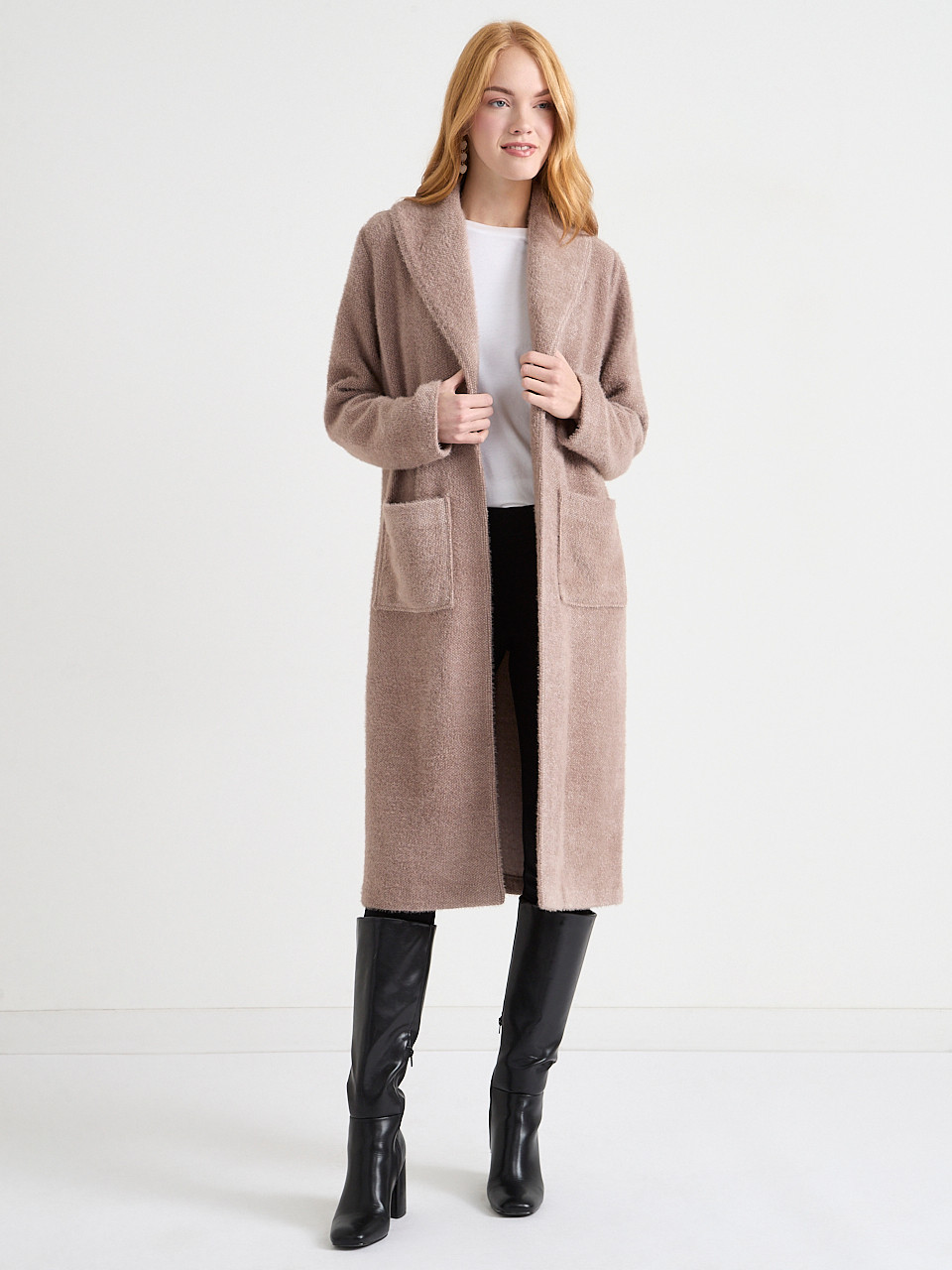 Shawl Collar Duster
