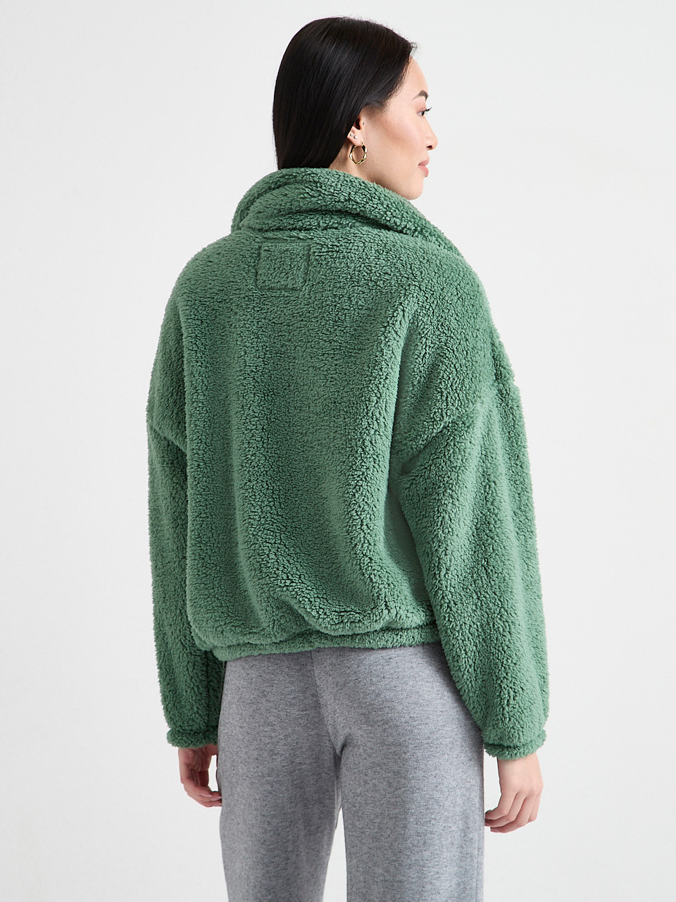 Sherpa Zipper Front Jacket