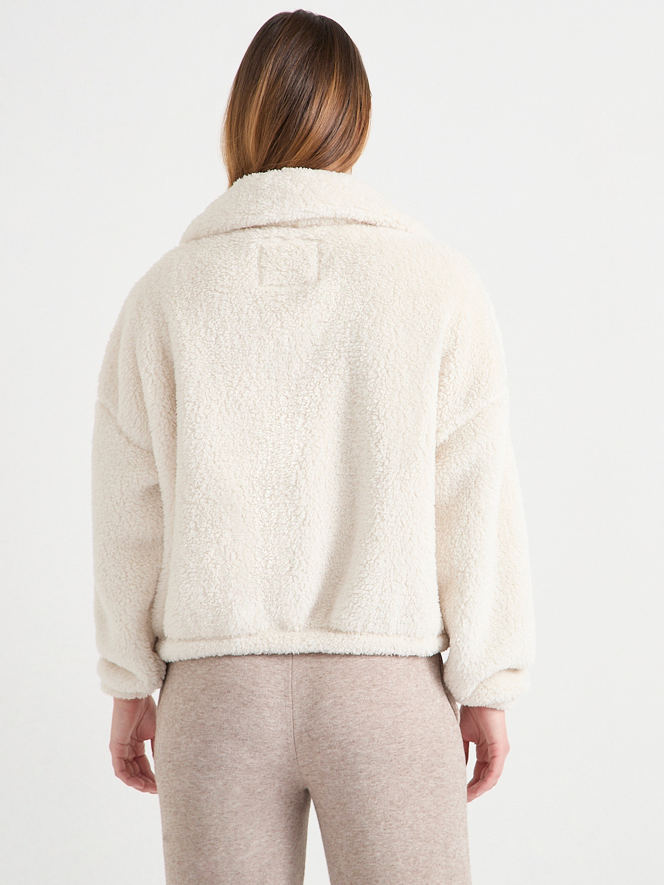 Sherpa Zipper-Front Jacket