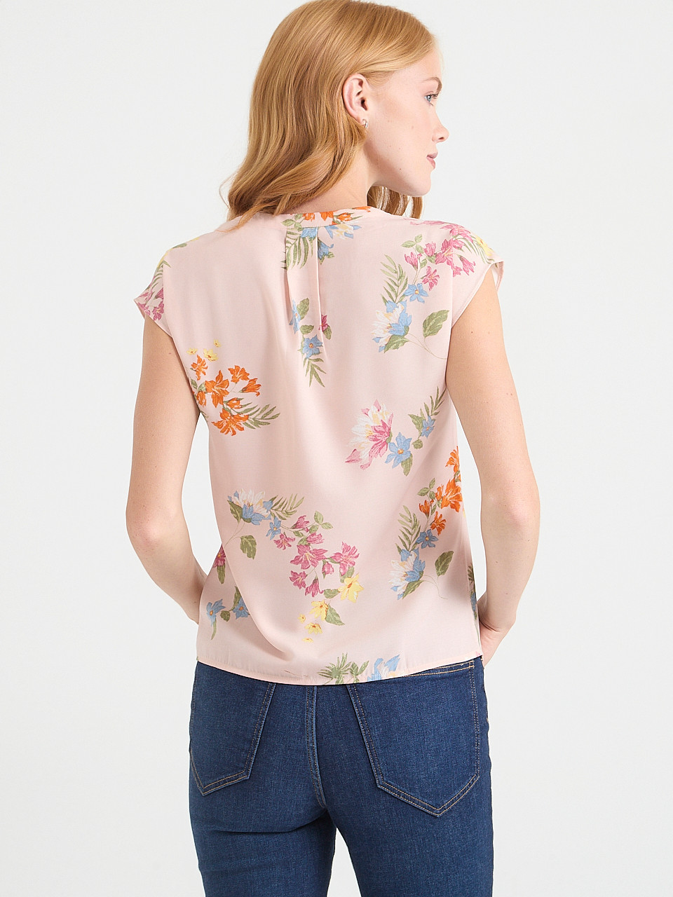 Linny Henley Extend Sleeve in La Florea Rosa