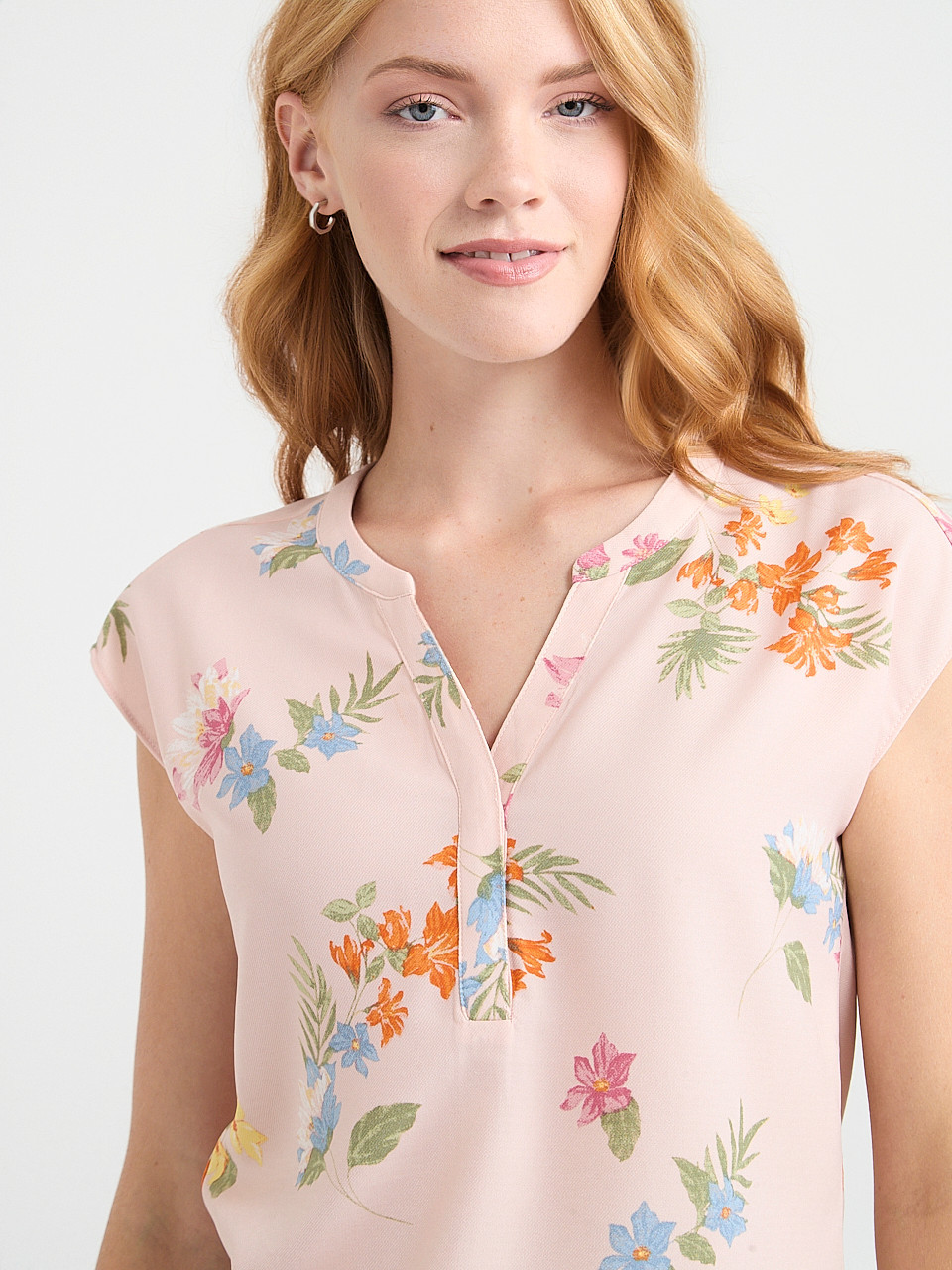 Linny Henley Extend Sleeve in La Florea Rosa