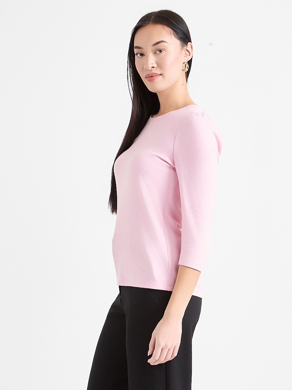 3/4 Puff Sleeve Top | Ricki's