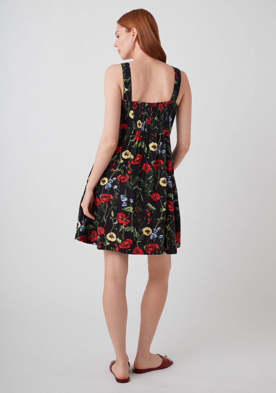 Empress Linen Blend Mini Dress