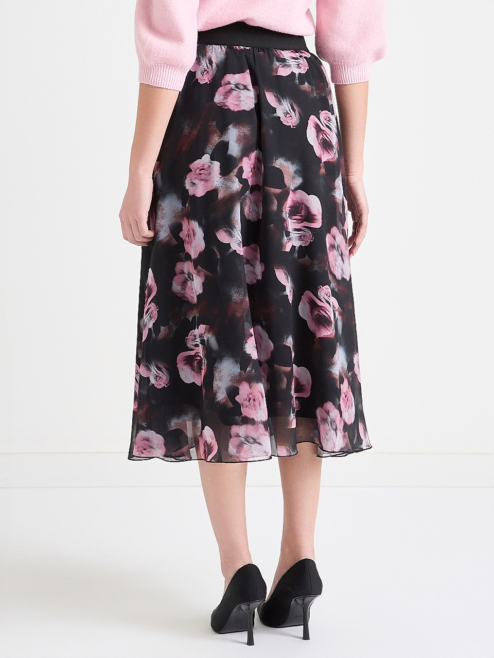 Flowy Midi Skirt
