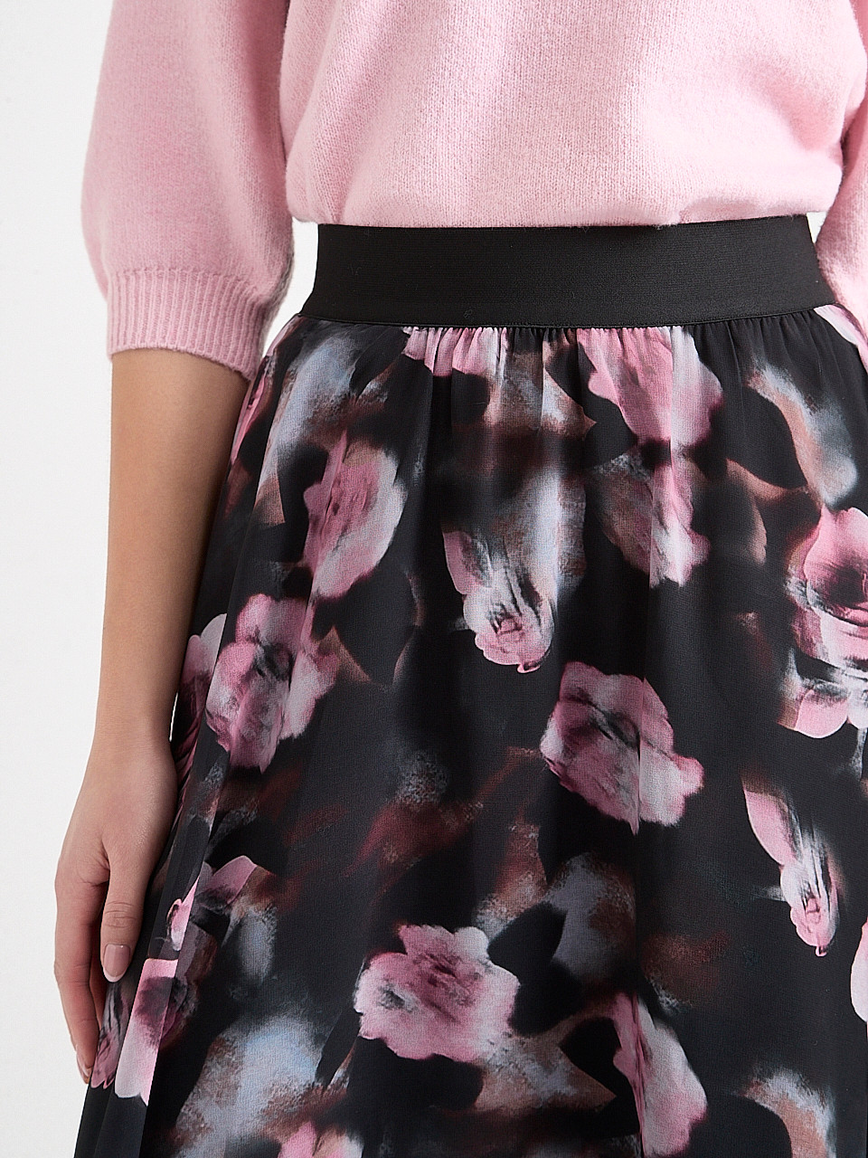 Flowy Midi Skirt