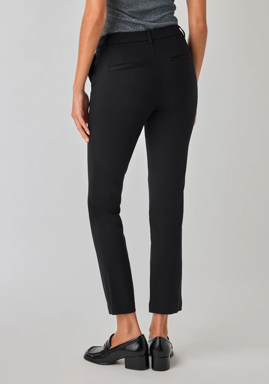 Mid-Rise Slim Ankle Pant