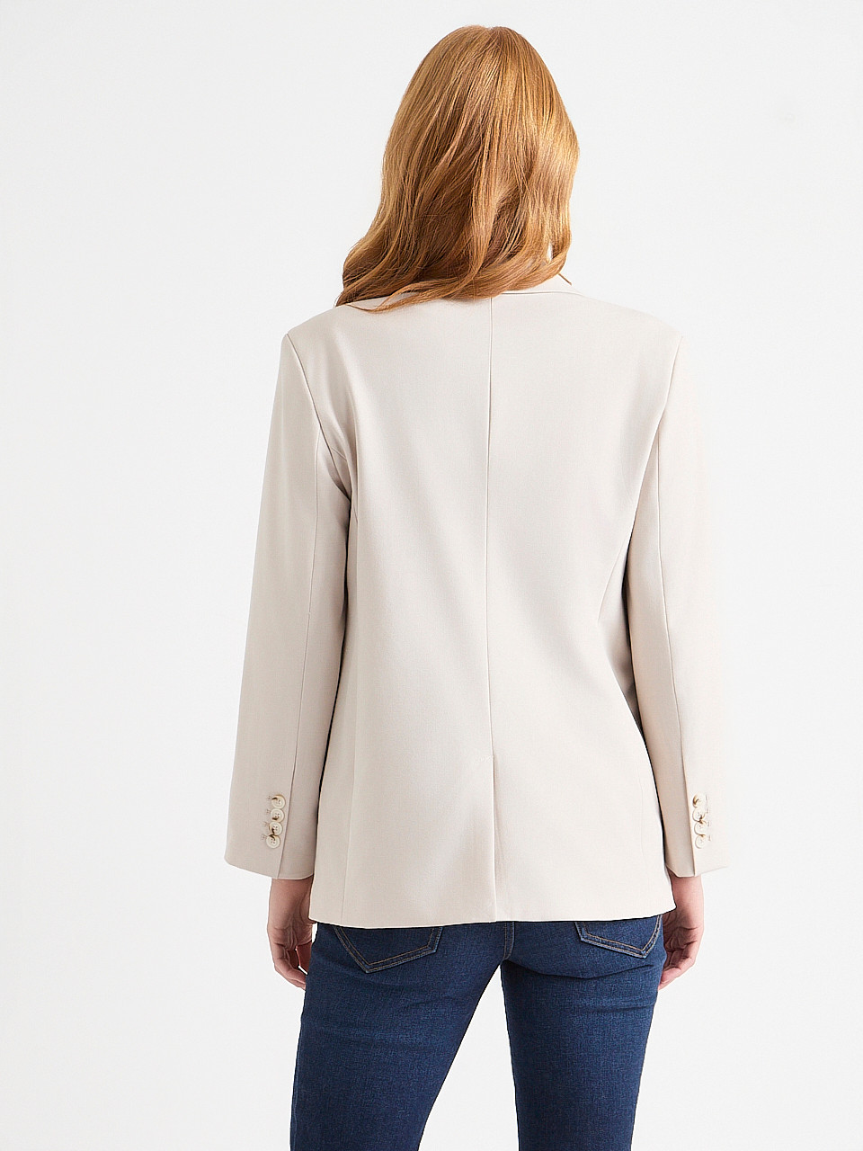 Relaxed Mid Length Blazer