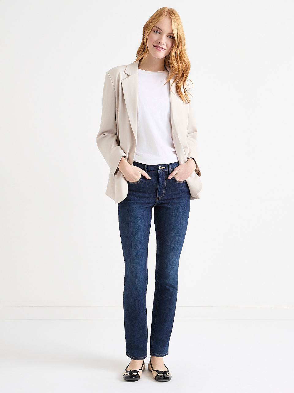 Relaxed Mid Length Blazer