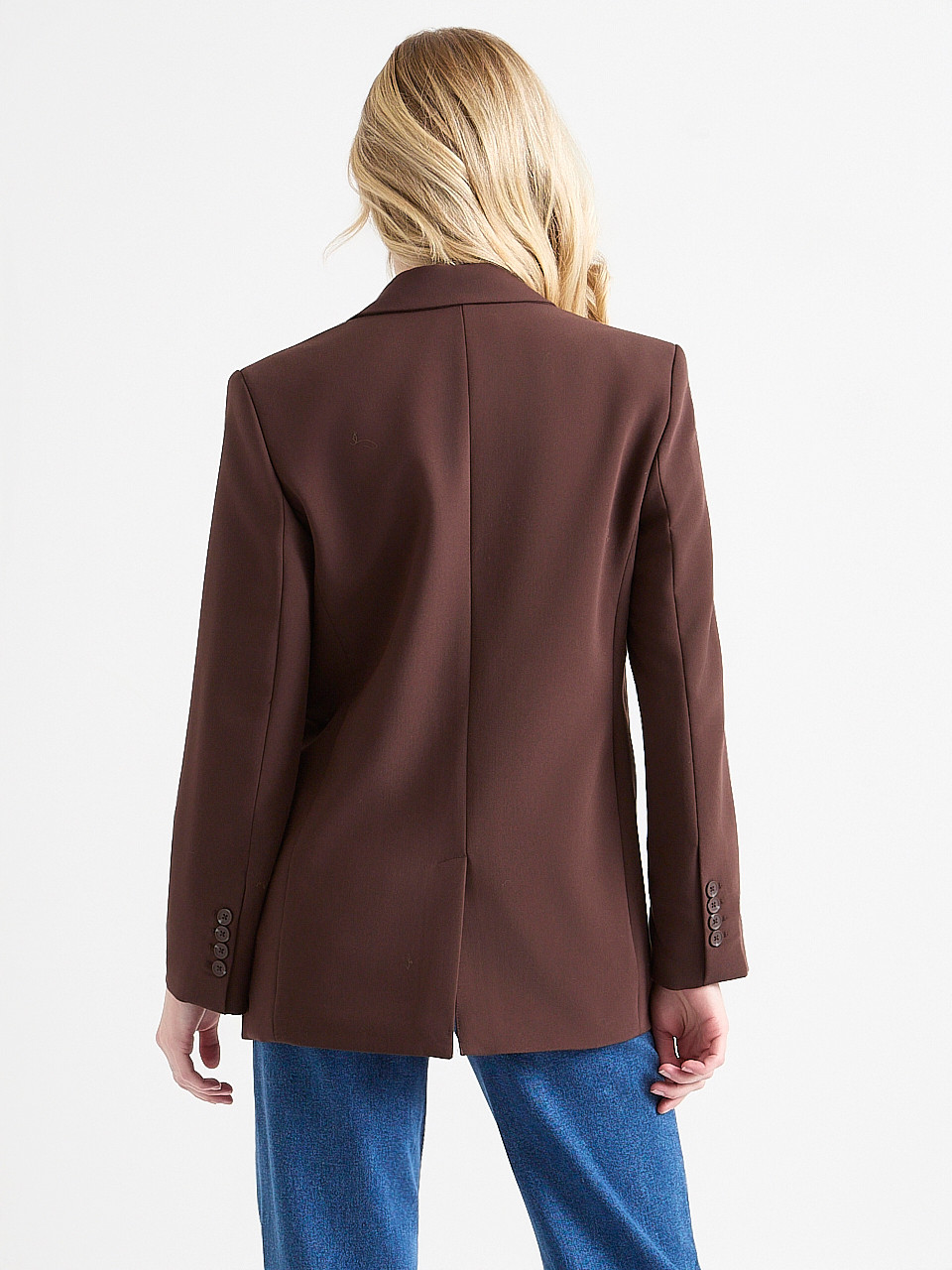 Relaxed Mid-Length Blazer