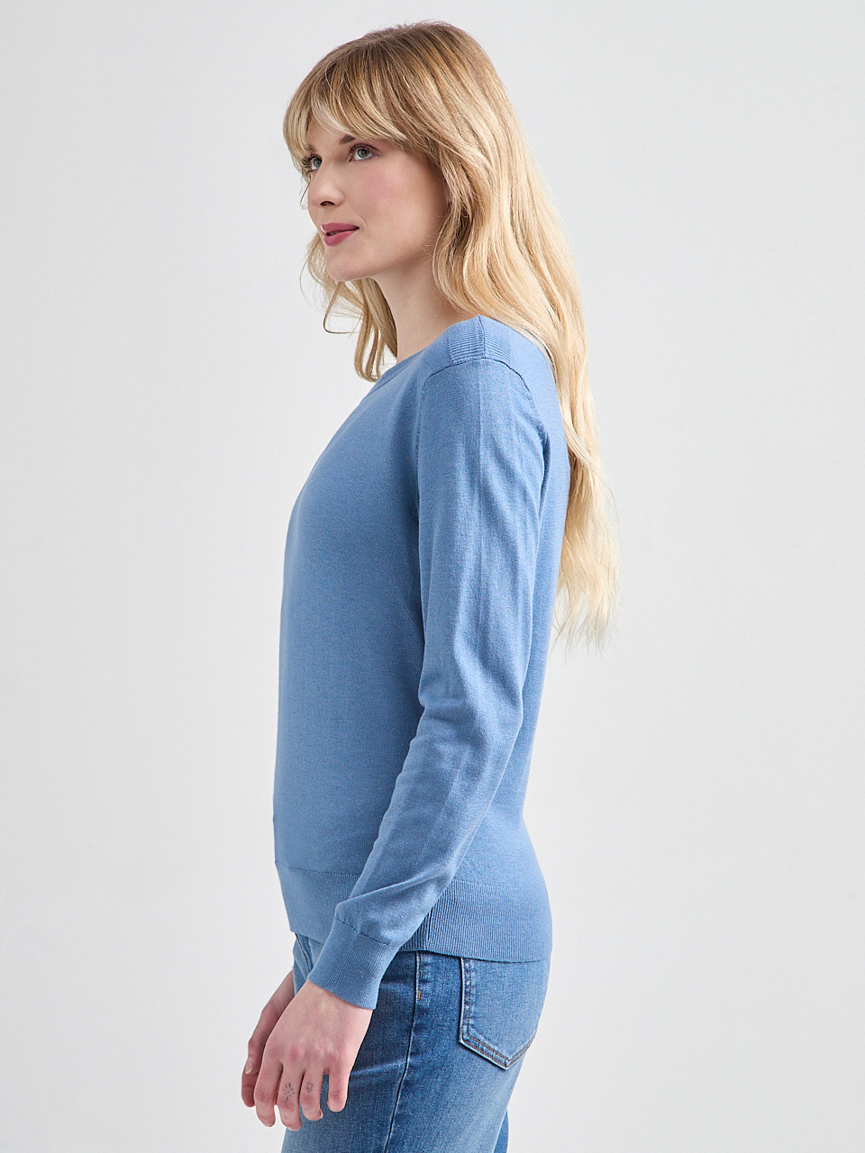 Cashmere Blend Boatneck Pullover
