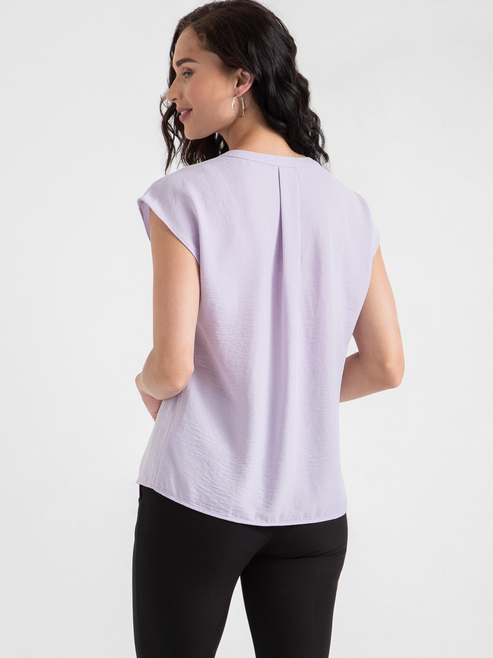 Linny Henley Extend Sleeve in Orchid Petal