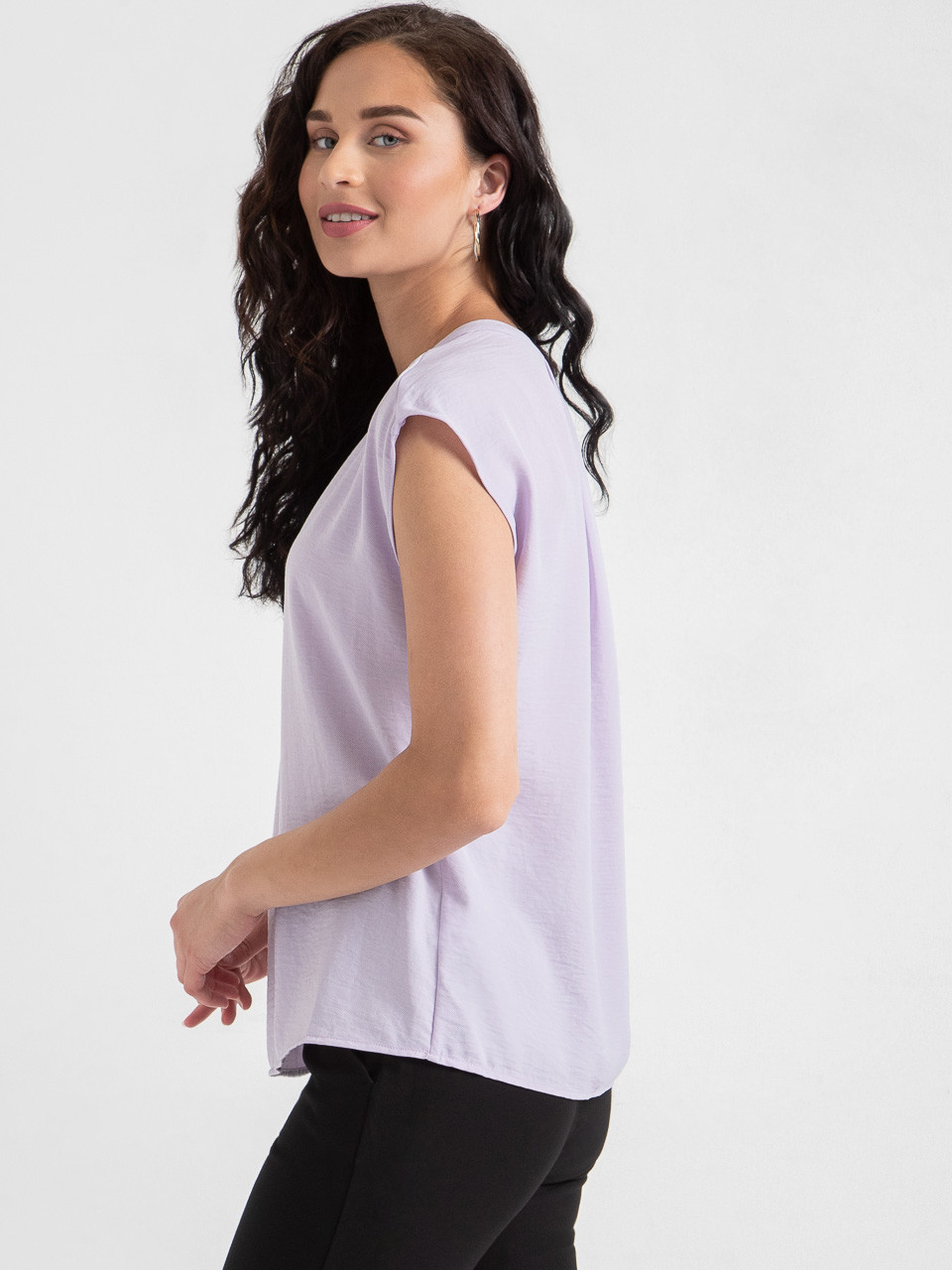 Linny Henley Extend Sleeve Orchid Petal