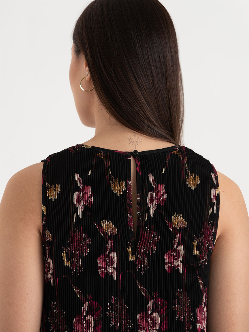 Release Print Sleeveless Blouse in Romantic Florals