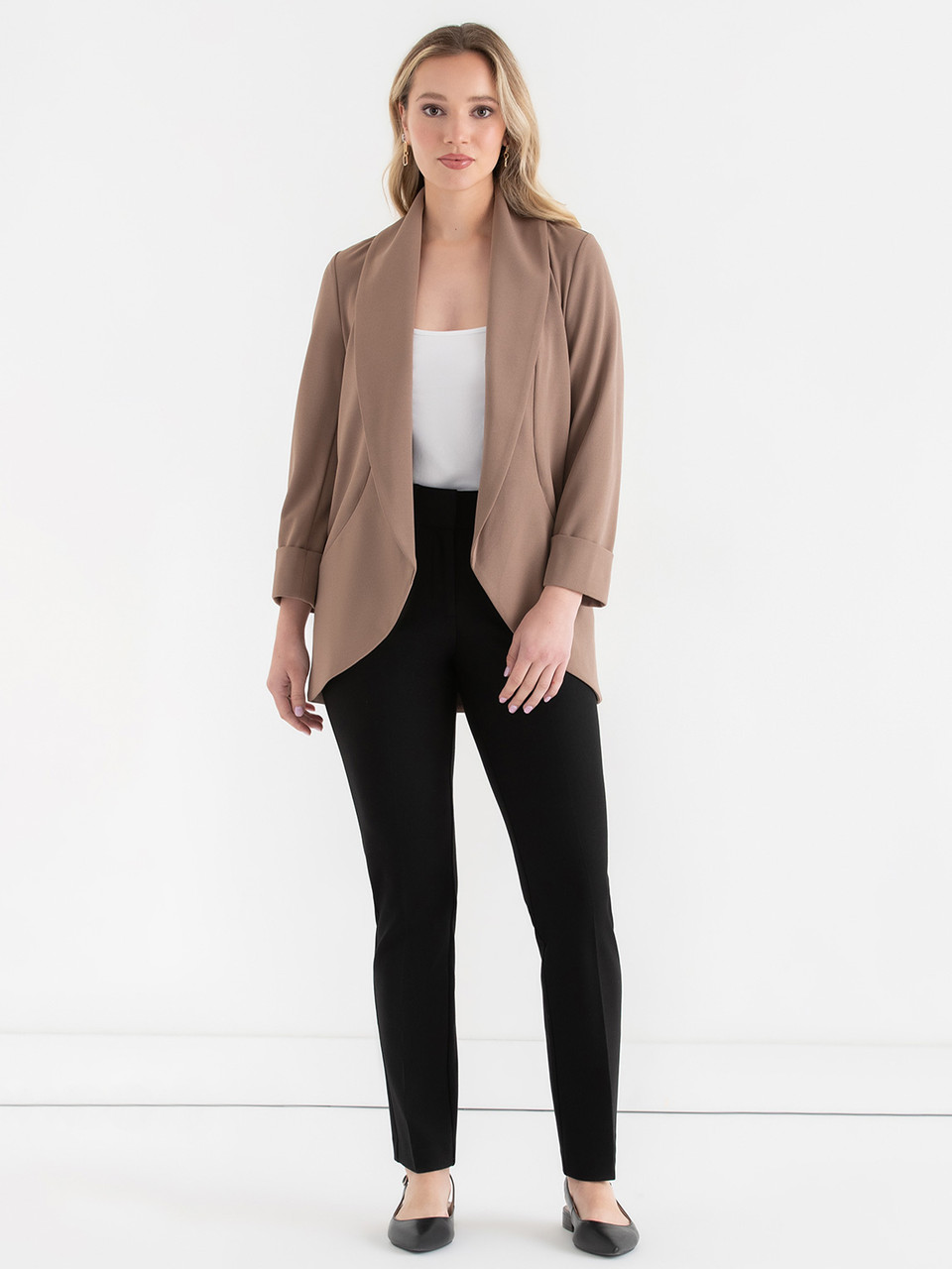 Leafless Tree York Shawl Collar Blazer