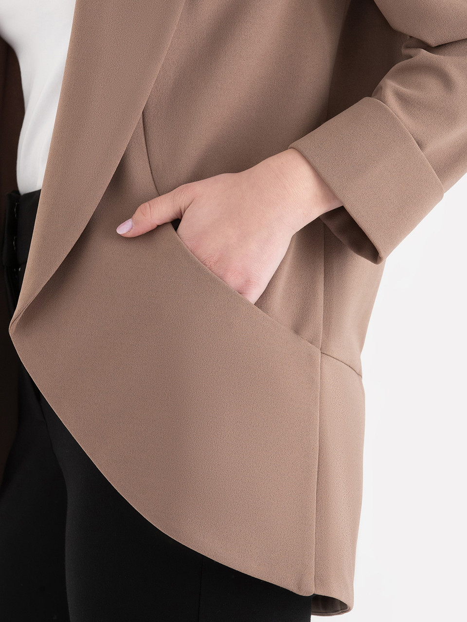 Leafless Tree York Shawl Collar Blazer